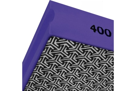 Губка Р-400 алмаз. гальваническая 90x55мм Vertextools Арт. 90-55-400