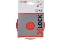 Тарелка опорная BOSCH X-LOCK 125мм на липучке Арт. 2608601722