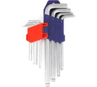 Набор ключей шестигр. 9шт с шаром WORKPRO Арт. WP222006