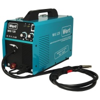 Полуавтомат WERT MIG 120 20-120А 2.1кВт 0.6-0.8мм 220В Арт. MIG 120 (W1701.001.00)