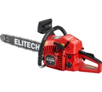 Бензопила Elitech ДМ ПБ 452 2.7л.с.18" 45см 0.325" 1.5мм 66зв Арт. ПБ 452 (E1611.013.00)