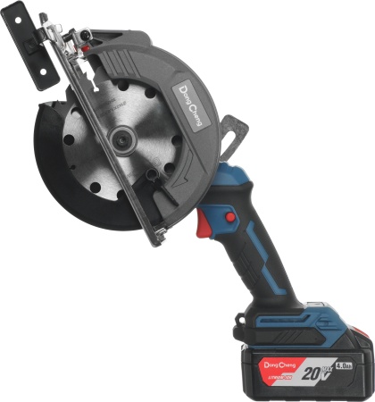 Пила дисковая акк DongCheng DCMY140S(TYPE EM) 140*20мм 20V*4Ач 2 акк ЗУ Арт. DCMY140S(TYPE EM)
