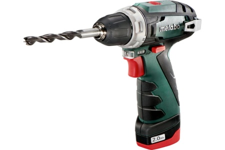 Дрель-шуруповерт акк Metabo PowerMaxx BS 12V*2Ah Li-ion  2акк ЗУ Арт. 600984000