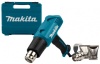 Фен технический Makita HG5030K 1.6кВт 350-500t 300-500л/мин ступ. регул. набор чемодан Арт. HG5030K