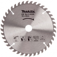 Диск пильный 165x20/2x40T Standart Makita Арт. D-45892