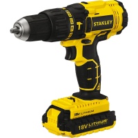 Дрель акк уд Stanley SCH201D2K-RU 18V*2.0Ah Li-ion 45Нм Арт. SCH201D2K-RU