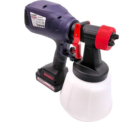 Краскопульт акк. SPARKY PS 18Li HD 18В*2Ач Li-Ion 200мл/мин 2акк и ЗУ Арт. 14000199292