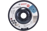 Диск шлифовальный по металлу BOSCH Standart 125x6мм вогн 10шт./уп. Арт. 2608603182