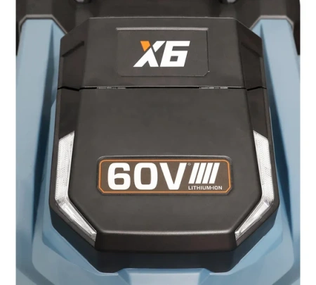 Газонокосилка акк. SENIX LPSX6-H-EU COMBO X6 60V*4Ач Li-Ion 53см 40/100мм 62л цент.рег. 2Акк и ЗУ Арт. LPSX6-H-EU COMBO