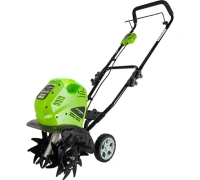 VT Культиватор аккумуляторный Greenworks, 40V, с 1хАКБ 4 Ач c USB и ЗУ