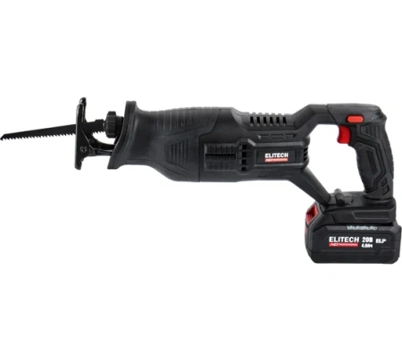 Пила сабельная акк ELITECH HD SSC 2028BL 20V*4Ah Li-Ion 1 акк ЗУ Арт. SSC 2028BL (E2206.027.01)