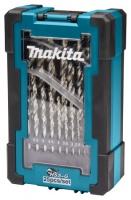 Набор сверл по металлу HSS-G (1-13 мм,  шаг 0.5 мм) 25 шт Makita D-67555