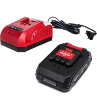 Набор ELITECH 2 аккумулятора 18В 2A/h Li-ion + 2 ЗУ 1820.098200 Арт. 1820.131800