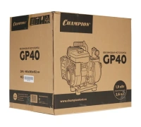 Мотопомпа CHAMPION GP40 40мм 2.4л.с. 300л/мин ЧВ Арт. GP40