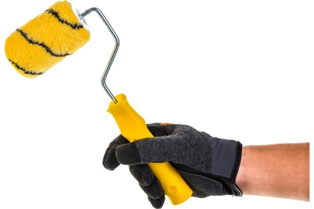 Валик полиакрил беж. 100мм с рук. FIT Арт. 01851