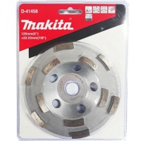 Диск алмазный чашечный 125x22,23 мм грубый Makita D-41458