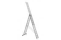 Лестница трехсекционная алюм. 3х13 367/645/870см Алюмет Арт. 5313 АЛЮМЕТ