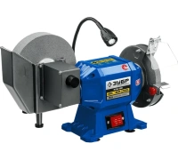 Станок точильный ЗУБР ПТМ-150 500Вт, 200*32*20, 2950 об/мин, лампа Арт. ПТМ-150