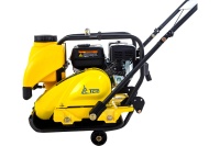 Виброплита TSS-WP90TL Lonchin G200F 97кг 4.8кВт 6.5л.с. гл.упл.300мм 15кН колеса бак Арт. 207195