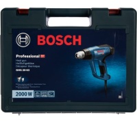 Фен технический BOSCH GHG 20-63 2кВт 50-630t 150-500л/мин  плав. регул. защит от перегр. Арт. 06012A6201