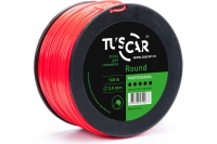 Леска для триммера TUSCAR Round, Professional, 3.0mm*168m Арт. 10111530-168-4