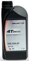 Масло для 4-х тактных двигателей возд.охлаж VILLARTEC 4T Snow SAE 10W-30 1л Арт. VIL4TS10W301M
