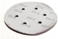 Круг шлифовальный ELITECH 150мм Р180 липучка, 6 отверстий, 5шт/упак. Арт. 1820.099300