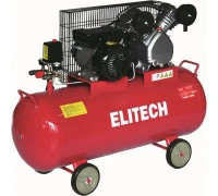 Компрессор Elitech КПР 100/400/2.2 100л, 400л/мин, 2,2кВт, 220В Арт. КПР 400-100-2.2