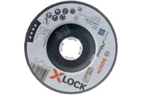 Диск шлифовальный по металлу BOSCH 125х6мм X-LOCK EXPERT FOR METAL Арт. 2608619259