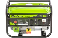 Генератор бензиновый СибрТех БС-2800, 2,5 кВт, 230В, 15 л, руч. стартер Арт. 94543