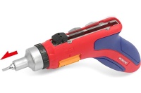 Отвертка пистолетная реверсивная с храп. мех-мом и автомат. сменой бит 24шт. WORKPRO Арт. WP221048