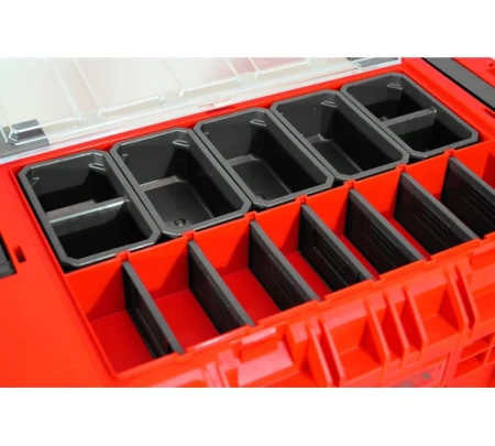 Ящик для инструментов QBRICK System PRIME Toolbox 250 Expert Red Ultra HD Custom 535*327*277мм Арт. 10501375