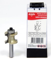 Фреза полукруглая,2лезвия,хв-8мм,ф28.5мм,R6.75\20мм,с шарикоподшипником ф15мм Elitech Арт. 1820.090600