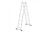 Лестница-трансформер алюм. 4х4 122/34см СИБРТЕХ Арт. 97882