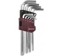 Набор ключей шестигр. 10шт 1.5-10мм HK10S Thorvik Арт. 53034