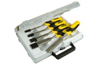 Набор стамесок 5 пред. 6-12-18-25-32мм Stanley DYNAGRIL кейс Арт. 2-16-885