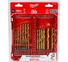Набор сверел по металлу Milwaukee RedHEX HSS-Tin 19 ед. (1-10мм) Арт. 4932493866