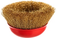 Щетка чашечная для УШМ латунированная 125мм, М14 ELITECH Арт. 1820.074100