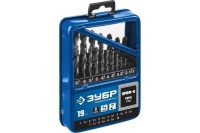 Набор сверел по металлу ЗУБР  1.0-10.0мм 19шт. Арт. 29625-H19