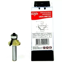 Фреза карнизная 2 лезвия,хв-8мм,ф25.4мм,R6.3х11мм,с шарикоподшипником ф12.7мм Elitech Арт. 1820.088700