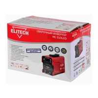 Инвертор Elitech ИС 210LCD 20-220А 7,0кВт 1,6-5мм 140-250В Арт. ИС 210LCD