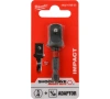 Адаптер ударный для головок MILWAUKEE SHOCKWAVE 1/4" HEX x 1/2" GEN II Арт. 4932478803