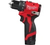 Аккумуляторная дрель-шуруповерт Milwaukee M12 BLDDRC-202C