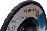 Диск шлифовальный по металлу BOSCH Standart 125x6мм вогн 10шт./уп. Арт. 2608603182