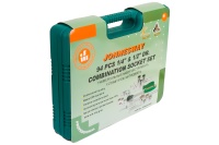 Набор инструмента универсальный Jonnesway 94 предмета, 1/4"DR 4-14мм и 1/2"DR 10-32мм, S04H52494S Арт. 47400