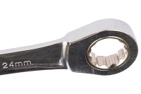 Ключ комбинированный с трещетк 24мм Jonnesway W45124 Арт. 48090