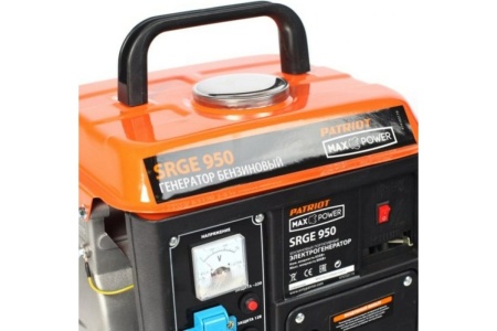 Генератор бенз PATRIOT MaxPower SRGE 950 0,65/0,8кВт 220В 2-х тактный Арт. 474103119
