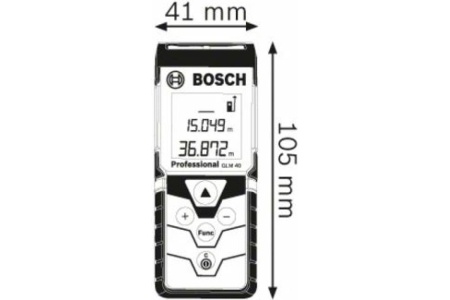 Дальномер лазерный BOSCH GLM 40 40м, точн +/- 1.5мм Арт. 0601072900