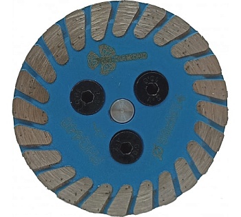 Диск алмазный Trio-Diamond 50*8*M14 Flange Турбо с фланцем, сух/мокр керамогранит Арт. FHQ440