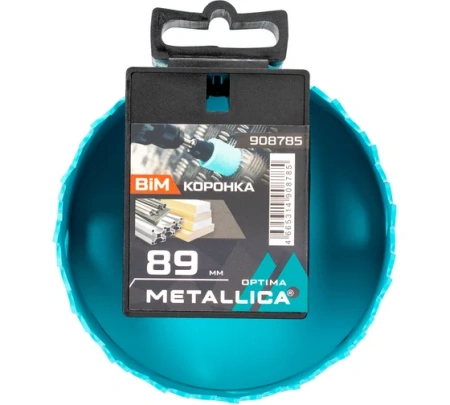Коронка METALLICA Optima 89мм по мет/дер/пласт Арт. 908785